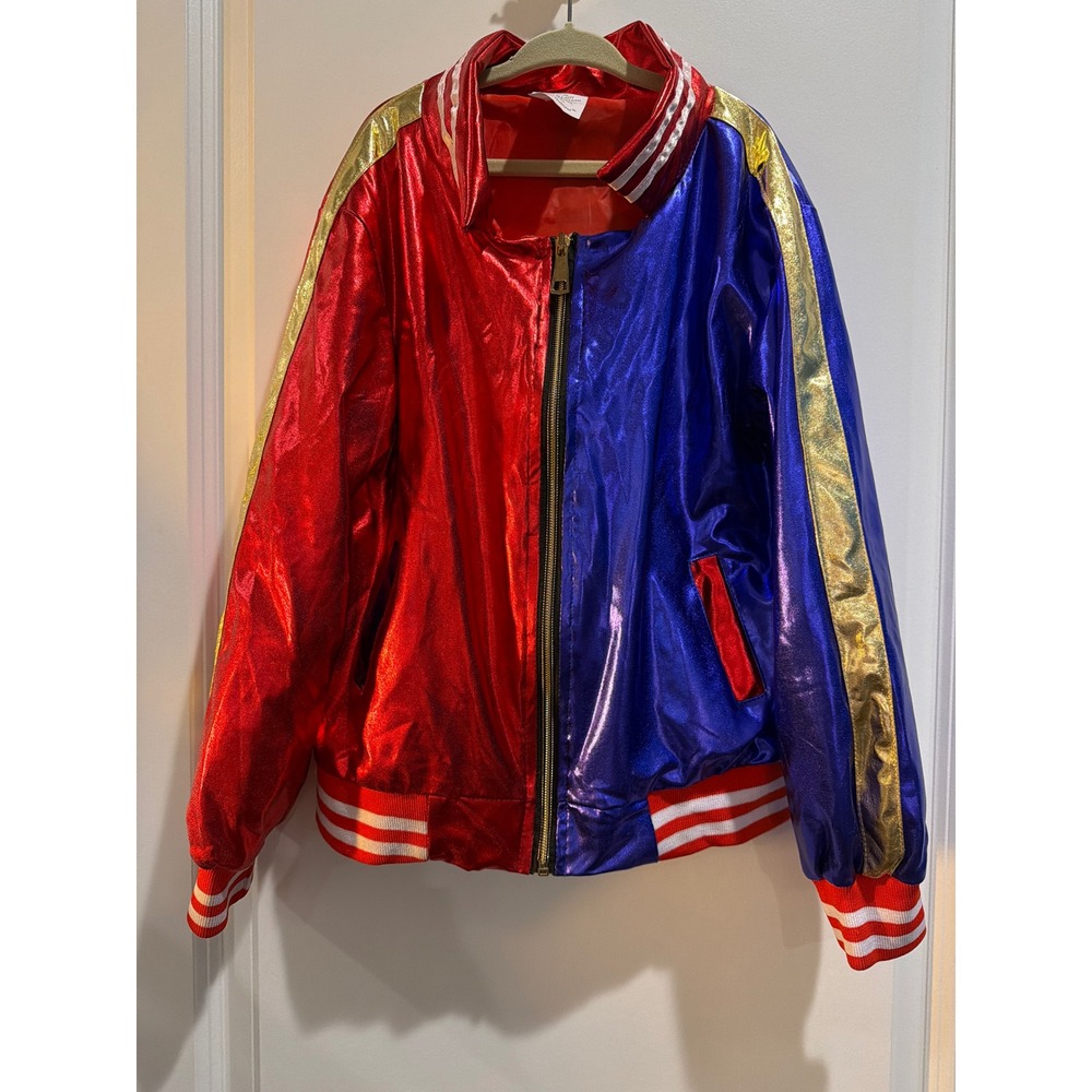 Kids Harley Quinn Jacket Property of Joker Suicide Squad Size 140 Halloween